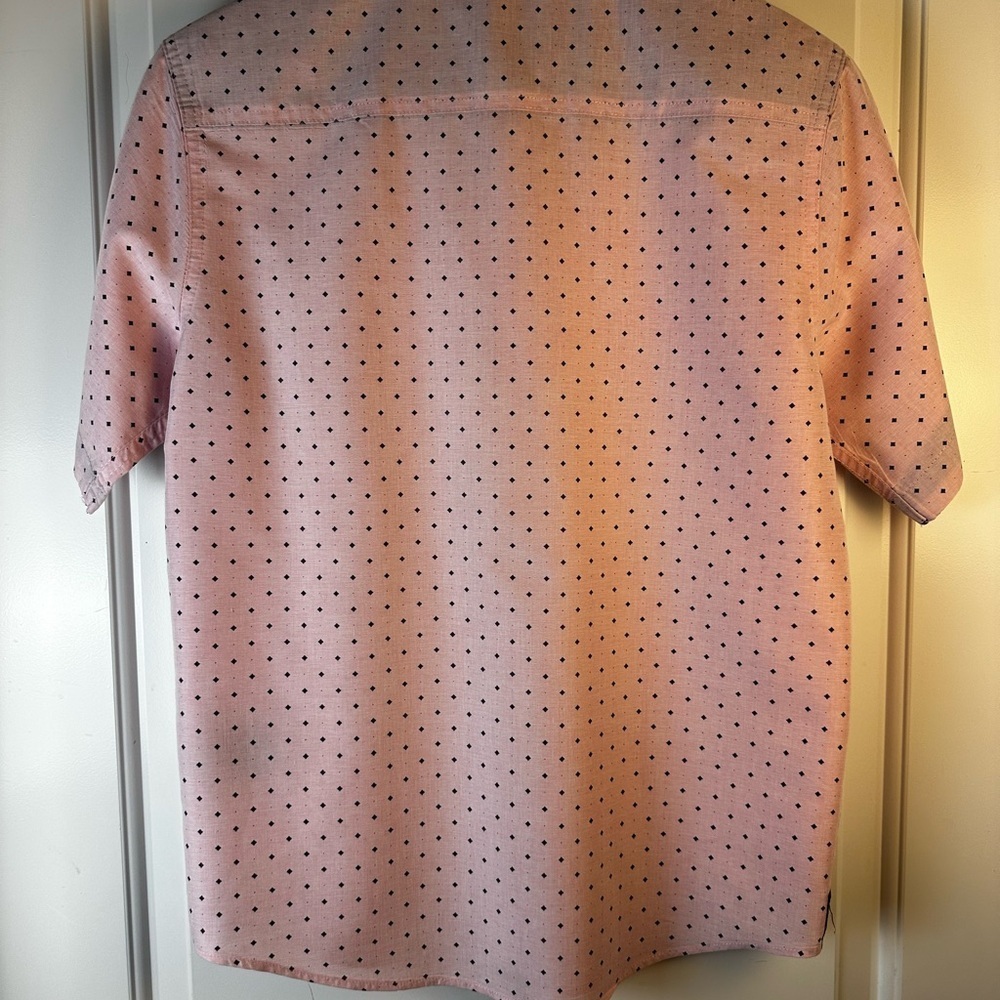 Distortion Button Down Shirt Boys 14/16 – Pink. Valentines Day Suave - Picture 8 of 8
